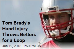 Tom Brady&#39;s Hand Injury Throws Bettors for a Loop