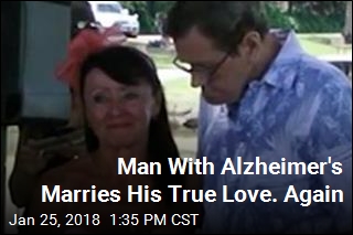 Man With Alzheimer&#39;s Marries His True Love. Again