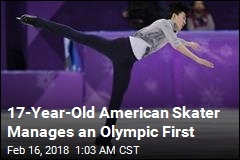 American Skater Lands First-Ever Olympic Quadruple Lutz