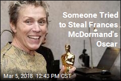 Guy Who Allegedly Stole McDormand&#39;s Oscar Busted