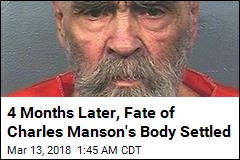 Official Makes Decision on Charles Manson Body
