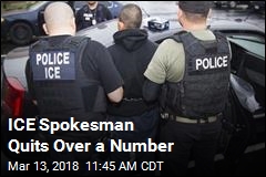 ICE Spokesman Quits Over a Number