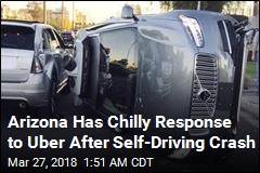 Arizona Suspends Uber Self-Driving Program