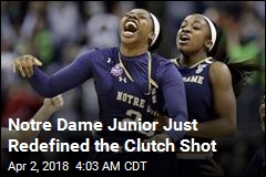 Notre Dame Junior Just Redefined the Clutch Shot