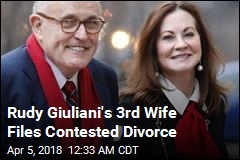 Rudy Giuliani, 3rd Wife Divorcing