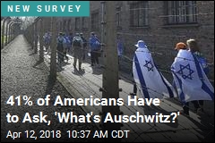 41% of Americans Have to Ask, &#39;What&#39;s Auschwitz?&#39;