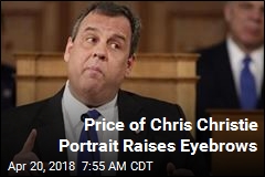 Price of Chris Christie Portrait Raises Eyebrows