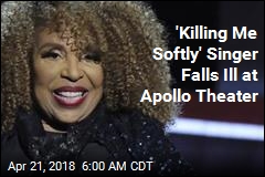 Scare for Singer Roberta Flack During Apollo Appearance