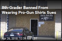 Loading Student Sues Over Ban On Pro Gun Shirts Loading Student Sues Over Ban On Pro Gun Shirts