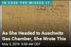 Auschwitz Letter Thought to Be Only One of Its Kind