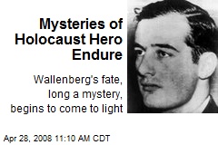 Mysteries of Holocaust Hero Endure