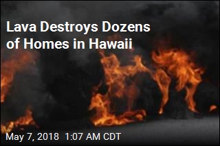Lava Destroys Dozens of Homes in Hawaii