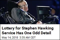 Time Travelers Welcome at Stephen Hawking Service