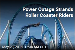 Power Outage Leaves Roller Coaster Riders Stuck for 2 Hours