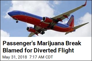 Passenger&#39;s Marijuana Break Blamed for Diverted Flight