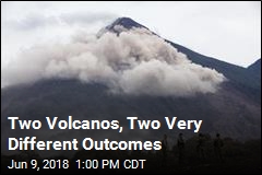 Two Volcanos, Two Very Different Outcomes