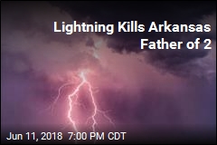 Lightning Kills Arkansas Father of 2