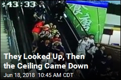 They Looked Up, Then the Ceiling Came Down