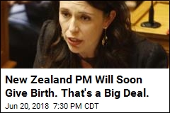 New Zealand&#39;s PM Arrives at Hospital to Give Birth
