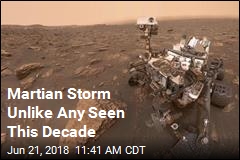 Martian Storm Unlike Any Seen This Decade