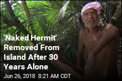 &#39;Naked Hermit&#39; Removed From Island After 30 Years Alone