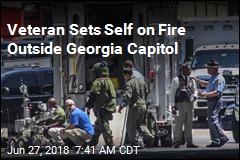 Veteran Sets Self on Fire Outside Georgia Capitol