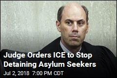 Judge Orders ICE to Stop Detaining Asylum Seekers