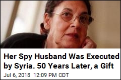 Her Spy Husband Was Executed by Syria. 50 Years Later, a Gift