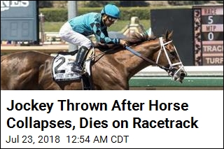 Jockey Injured After Horse&#39;s Sudden Death on Racetrack