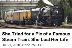 She Tried for a Pic of a Famous Steam Train. She Lost Her Life