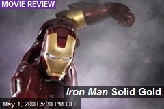 Iron Man Solid Gold