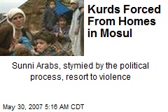 Kurds Forced From Homes in Mosul