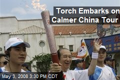 Torch Embarks on Calmer China Tour