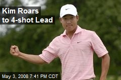 Kim Roars to 4-shot Lead