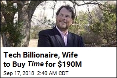 Tech Billionaire, Wife to Buy Time for $190M