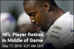 NFL Player Decides to Retire in Middle of Game