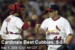 Cardinals Best Cubbies, 5-3