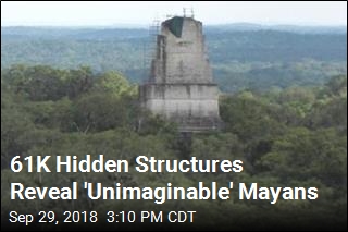 What 61K Unseen Structures Say About the Mayans