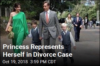 Princess Represents Herself in Divorce Case