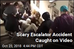 Terrifying Video Shows Escalator Accident That Hurt 20