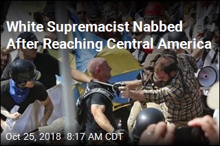 White Supremacist Nabbed After Reaching Central America