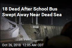 School Bus Swept Away in Flood Near Dead Sea