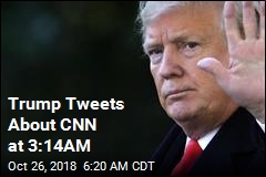 Trump Tweets About CNN at 3:14AM