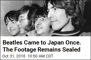 Beatles Came to Japan Once. The Footage Remains Sealed