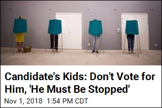 Candidate&#39;s Kids: Don&#39;t Vote for Our Anti-Semitic Dad