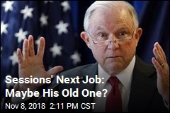 Sessions&#39; Next Job: Maybe His Old One?
