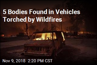 Bodies of 5 People Found in Vehicles Torched by Wildfires