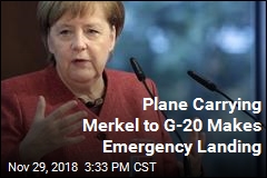 Plane Carrying Merkel to G-20 Makes Emergency Landing