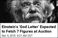 Einstein Note Declaring Religion a &#39;Superstition&#39; Up for Grabs