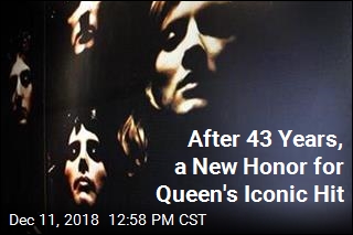 After 43 Years, a New Honor for Queen&#39;s Iconic Hit